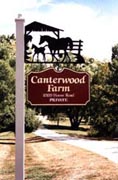 Canterwood Farm sign